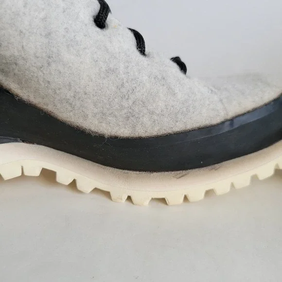 The North Face Vibram Soles Winter Boots Women's Size 9 Made In Italy - Picture 9 of 12